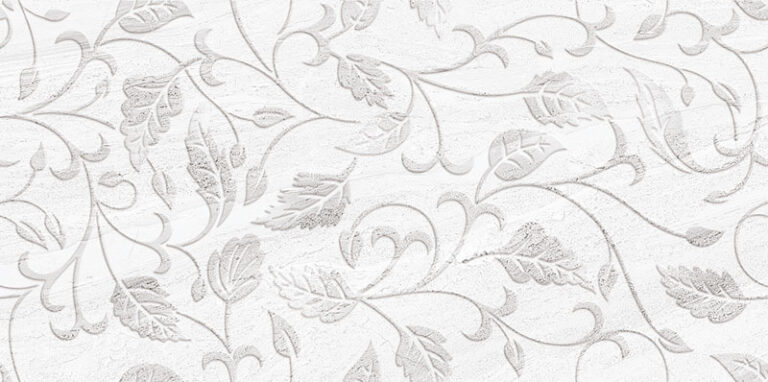 Spring Leaves Gris Decor - Glossy